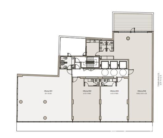 Plano piso 5