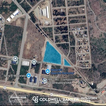 Venta de lote comercial, 2.460m2, Bariloche, Río Negro