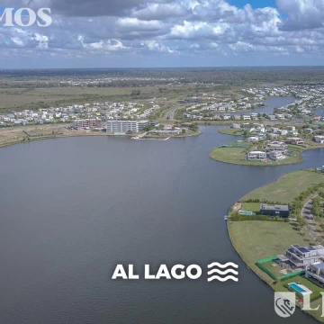 Lote de 990 m2 AL LAGO, en venta  en  Muelles, Puertos del Lago