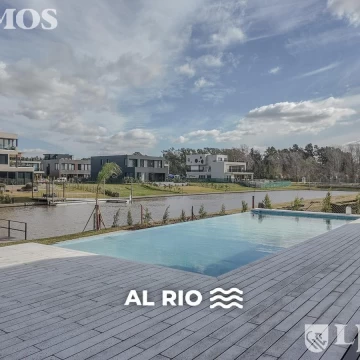 Casa sobre lote al RIO en venta en EL YACHT, NORDELTA