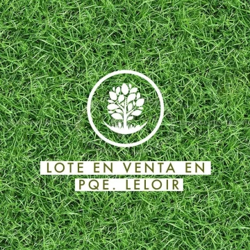Lote en venta Parque Leloir 