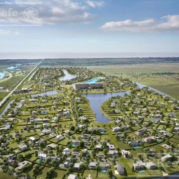 Lote central en venta en el barrio cerrado Lagoon Hudson 709 M2