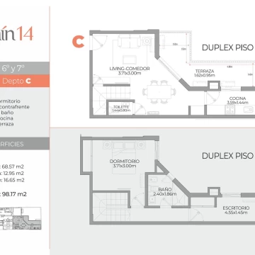 Departamento 1 dorm en venta Nueva Cordoba