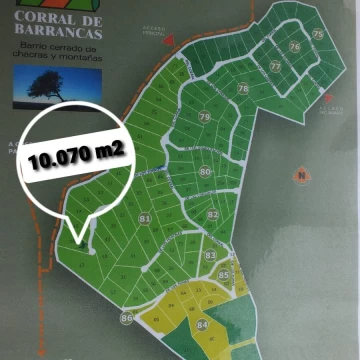 Terreno en venta Corral De Barranca Unquillo