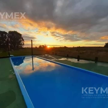 VENTA DE HECTÁREA EN VIRREY DEL PINO CON LAGUNA 2 CASAS CON QUINCHOS PARA EVENTOS Y DOS PILETAS