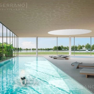 Depto 3 ambientes al lago. a estrenar. Balcón Terraza, cochera. Venta. Oceana, Nordelta