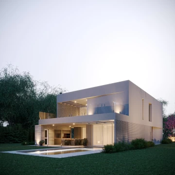 Venta Casa de diseño contemporáneo en Puertos | 4 Hab. (3 en suite) 4 baños completos y 1 toilette