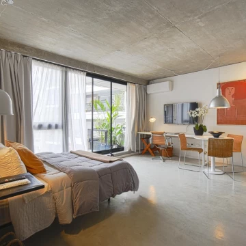 Venta Departamento Amueblado tipo Loft con Amenities a estrenar en Nuñez