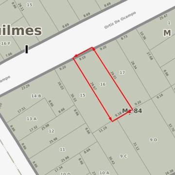 VENTA TERRENO EN QUILMES CENTRO IDEAL INVERSOR