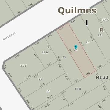 VENTA TERRENO IDEAL DESARROLLADOR EN QUILMES