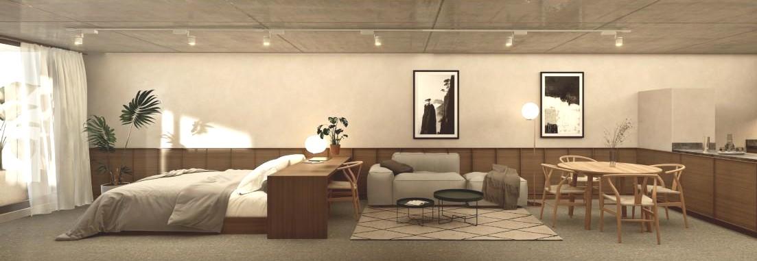 Departamento en venta 1 ambiente A Estrenar I Palermo- Villa Crespo - Principal