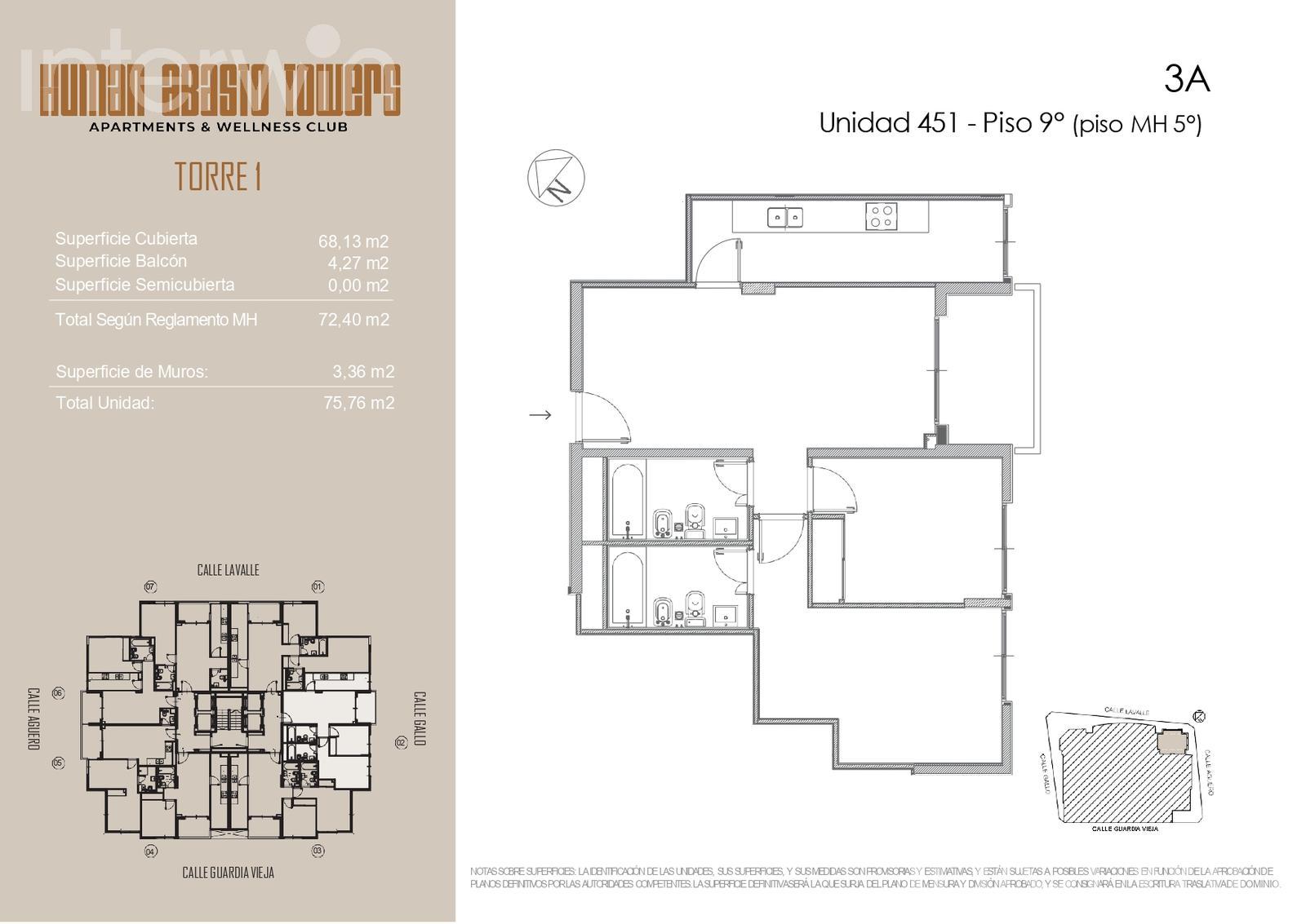 plano unidad 451