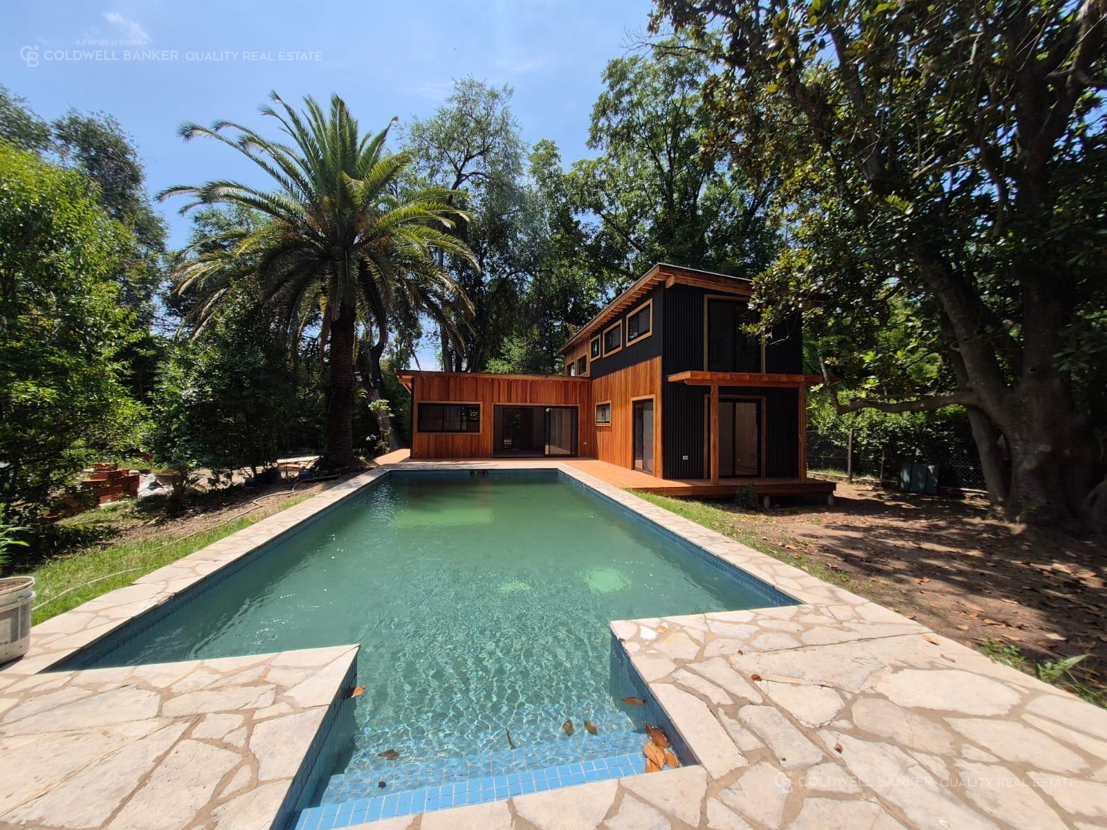Alucinante casa a estrenar con gran piscina y jardín nativo - 3