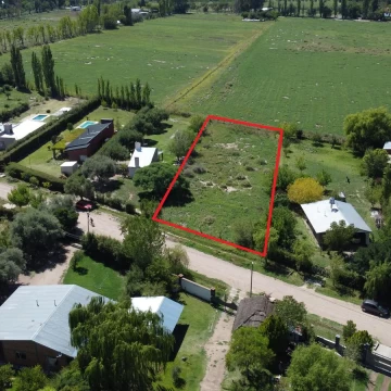 Lote de 1.650 m2 en Las Paredes - San Rafael