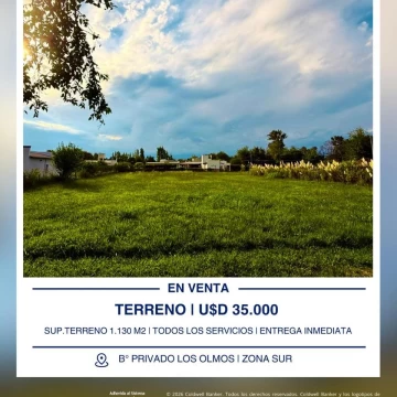 Terreno en Venta en B Privado Los Olmos, Zona Sur, Salta Capital, Argentina 