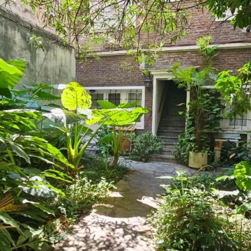 Studio con gran Patio único en Recoleta