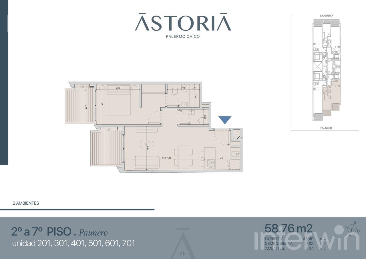 Departamento - Palermo Chico