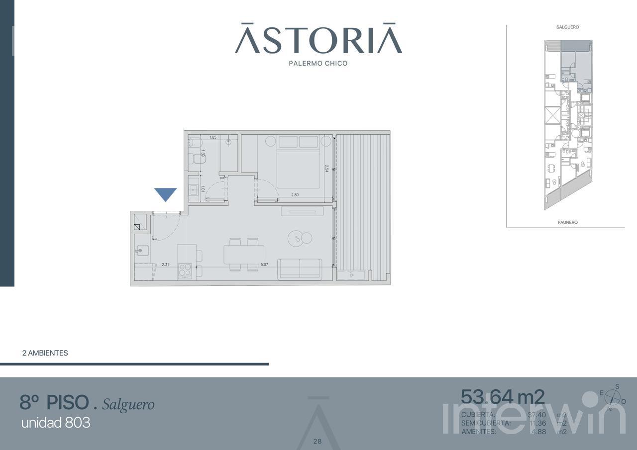 Departamento - Palermo Chico