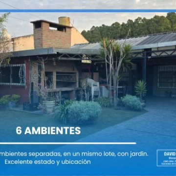 Casa en Lomas De Zamora, multifamiliar, 2 casas, jardin, quincho, fondo