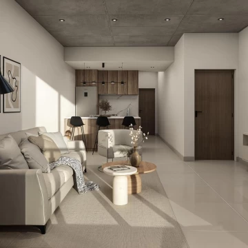 Venta departamento 2 ambientes con patio en Ramos Mejia