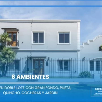 casa, burzaco, centro, estacion, pileta, parque, fondo, quincho, cochera