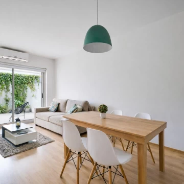 Departamento dos amb en torre con patio full amenities