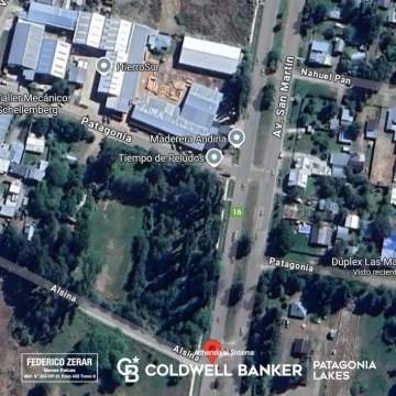 Terreno 3.800m2. - Industrial- Comercial-El Bolson