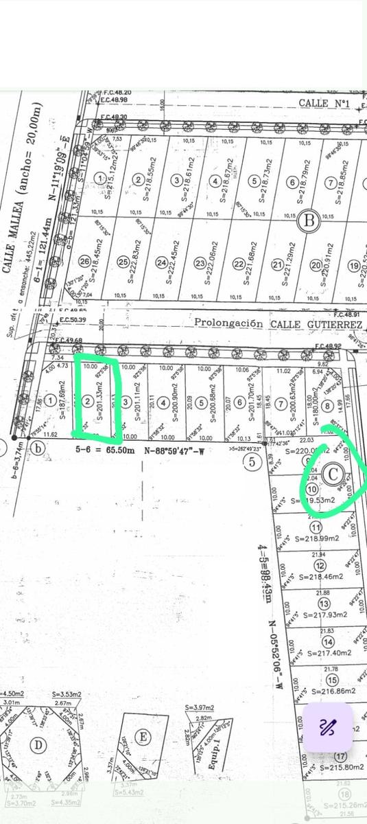 Terreno en venta en General Gutierrez- Maipu - 3