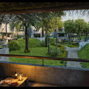 Apartamento moderno en complejo Palmas de la Pedrera