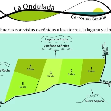 Chacras en  Pueblo Garzón