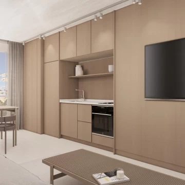 Departamento 2 ambientes con balcón en Núñez