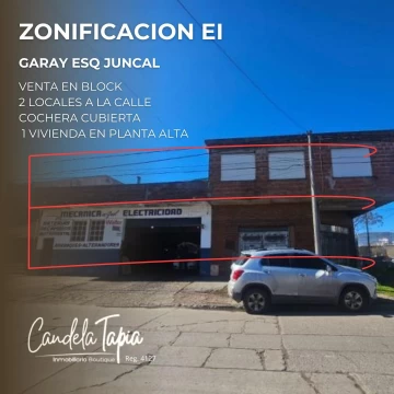 Venta En Block Dos Locales y una Casa Bernardino Rivadavia Mar del Plata