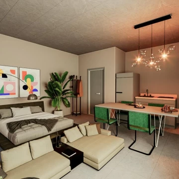 Departamento de un ambiente en venta en Almagro