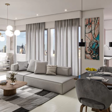 Departamento de tres ambientes con suite en Almagro