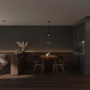 Venta departamento monoambiente con balcón en Palermo Hollywood