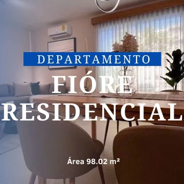 Departamento Inteligente en venta _ FIORÉ Residencial