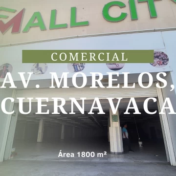 Plaza/Bodega/Edificio Comercial en venta en Av. Morelos Cuernavaca Centro (Venta o Renta)