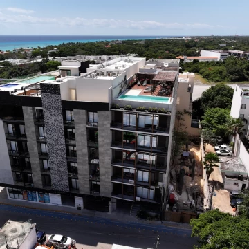 Departamentos de una recámara  en Playa del Carmen