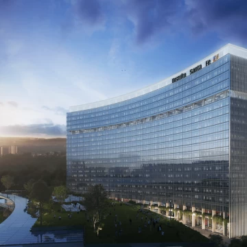 Oficinas Obra Gris en Distrito Santa Fe, Cuajimalpa de Morelos, CDMX