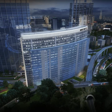 Oficinas Obra Gris en Distrito Santa Fe, Cuajimalpa de Morelos, CDMX 1