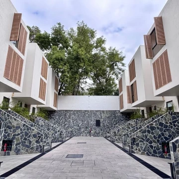 Casa  con jardín en venta en Lomas Axomiatla