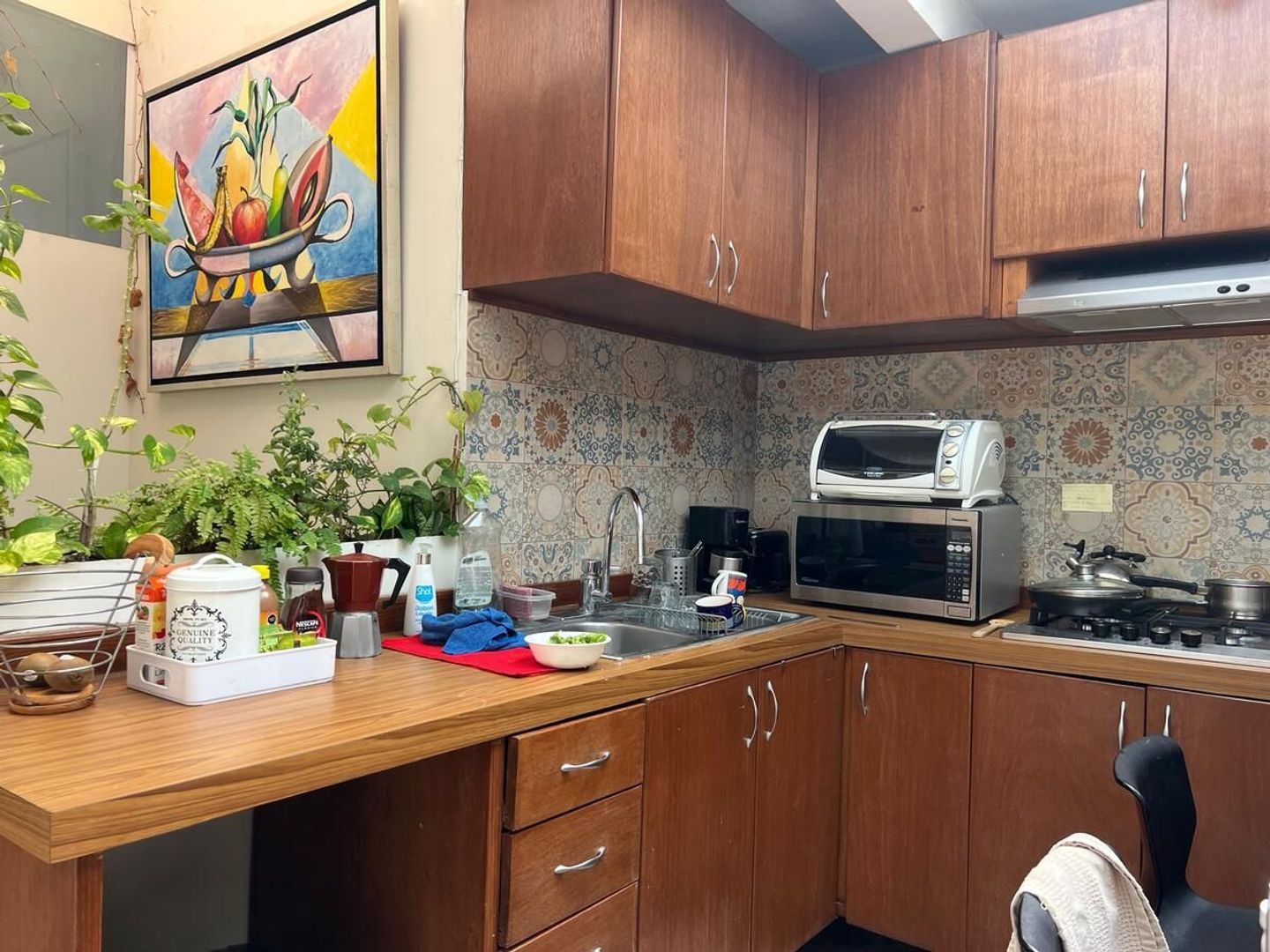COCINA COMPARTIDA PARA LAS 4 RECAMARAS
