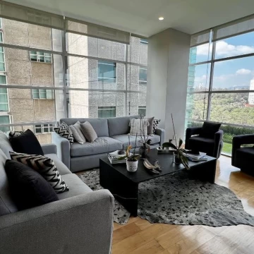 DEPARTAMENTO EN VENTA  EN MIRAGE LA LOMA SANTA FE REMODELADO