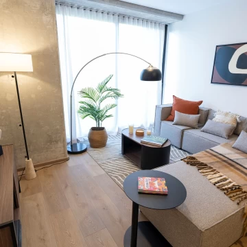 Departamento nuevo ideal para Ejecutivos, Expatriados o Parejas. Fácil y rápida contratación.