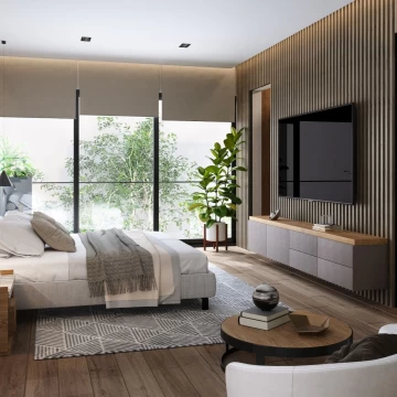 Espectacular y lujoso Pent House de 3 pisos, con 3 recamaras y Roof Garden en la mejor zona de Polanco