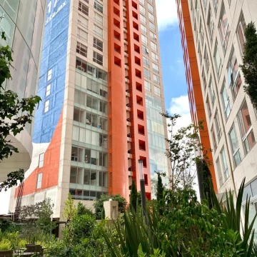 Departamento de 2 recamarás con terraza y vista a Santa Fe y la Ciudad de México