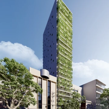 Departamento tipo estudio a estrenar en venta frente al monunento a la Revolución