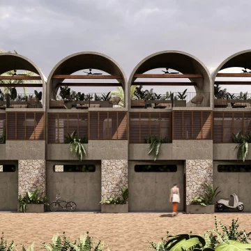 Gran casa moderna en venta con alberca y roof garden privado, en La Punta, Zicatela