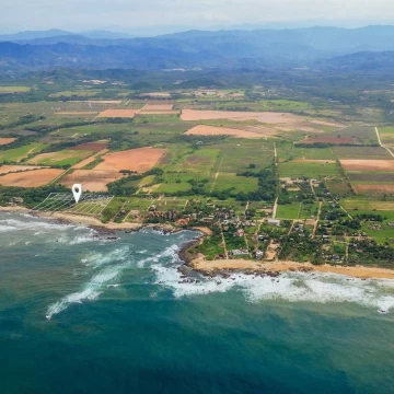 Terrenos residenciales en El Puertecito, Oaxaca, con acceso a la playa