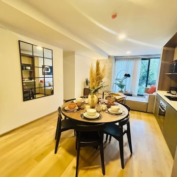 Departamento en renta en San Rafael | 2 recámaras | Amenidades premium | Cerca de Reforma